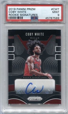 Coby White 2019-20 Chicago Bulls City Edition Jersey XL Stiched