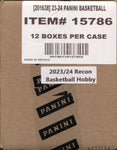 2023-24 Panini Recon Basketball, 12 Hobby Box Case