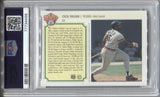 1992 Cecil Fielder Upper Deck MVP HOLOGRAMS PSA 8 #21 Detroit Tigers 4486