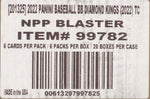 *LAST CASE* 2022 Panini Diamond Kings Baseball, 20 Blaster Box Case