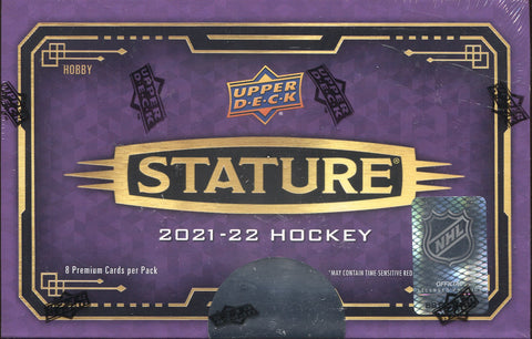 *JUST IN* 2021-22 Upper Deck Stature Hobby Hockey, Box