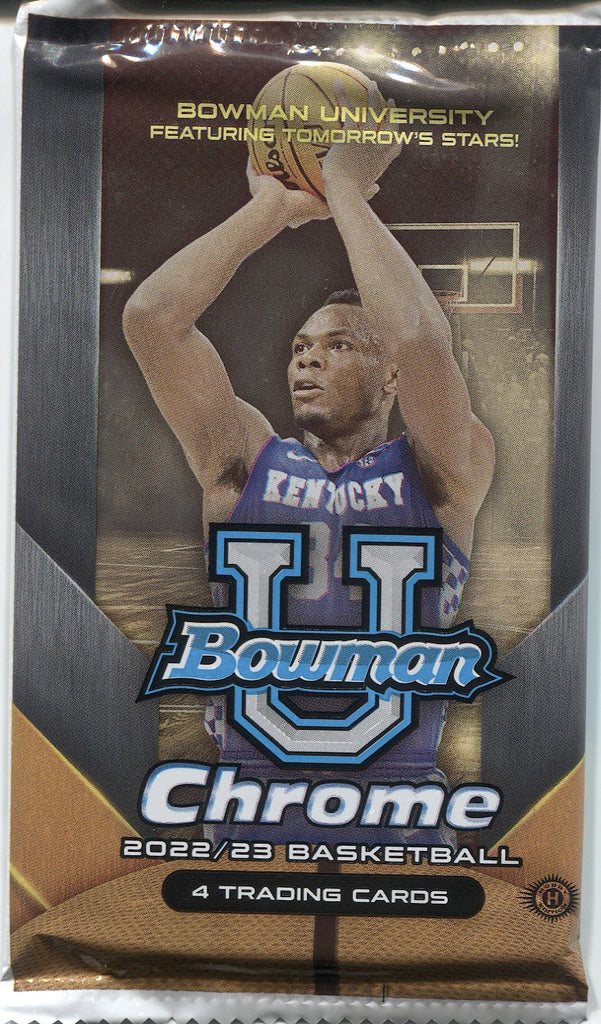 2022-23 Bowman Chrome University Basketball Blaster Box