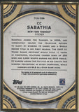 2022 CC Sabathia Topps Transcendent GOLD FRAMED AUTO 06/20 AUTOGRAPH #TCA-CSA New York Yankees