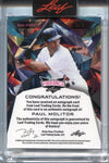 2023 Paul Molitor Leaf Vibrance BLUE AUTO 3/3 AUTOGRAPH #BA-PM1 Minnesota Twins HOF