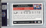 2005 Eli Manning Topps TURN BACK THE CLOCK PSA 10 #17 New York Giants 0485