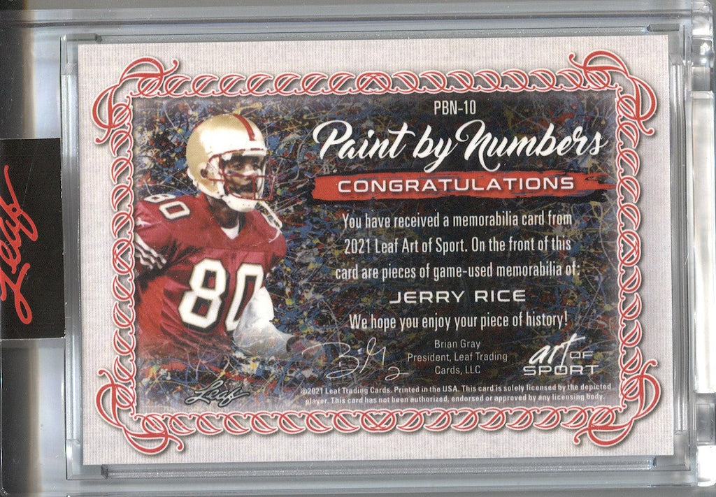 Jerry Rice 49ers San Francisco 49ers Art Artwork Art 