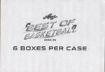 2022-23 Leaf Best of Basketball Hobby, 6 Box Case