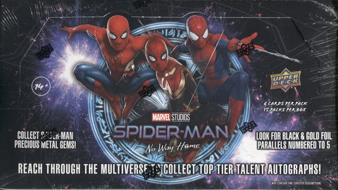 2023 Upper Deck Spider-Man No Way Home Hobby, Box