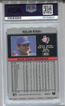 1991 Nolan Ryan Leaf PSA 9 #423 Texas Rangers HOF 9824