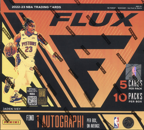 2022-23 Panini Flux Basketball Hobby, Box