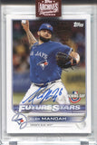 2023 Alek Manoah Topps Archive Signature Series AUTO 03/51 AUTOGRAPH #25 Toronto Blue Jays