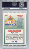 1992 Ruben Sierra Score PSA AUTHENTIC AUTO AUTOGRAPH #437 Texas Rangers 2771
