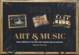 *HOLIDAY MANIA* 2023 Super Brk Pieces of the Past Art & Music Edition Hobby, Box