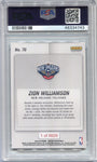 2019-20 Zion Williamson Panini Instant ROOKIE RC PSA 9 #76 New Orleans Pelicans 4743