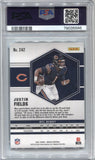 2021 Justin Fields Panini Mosaic NFL DEBUT ROOKIE RC PSA 10 #242 Chicago Bears 5586