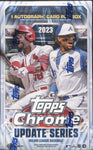 2023 Topps Chrome Update Baseball Hobby, 6 Box Case