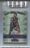 2019-20 Zion Williamson Panini Contenders LOTTERY TICKET ROOKIE RC BGS 9 #1 New Orleans Pelicans 6483