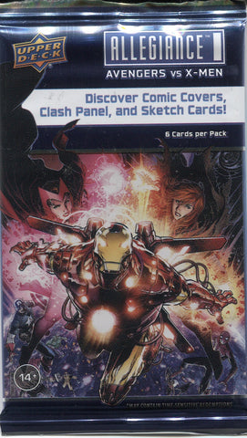 2023 Upper Deck Marvel Allegiance Avengers vs X-Men, Hobby Pack