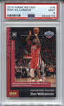 2019-20 Zion Williamson Panini Instant ROOKIE RC PSA 9 #76 New Orleans Pelicans 4770