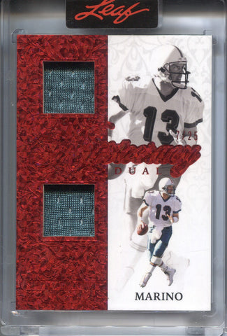 2023 David Beckham Leaf Superlative RED ARISTOCRACY DUAL JERSEY 04/25