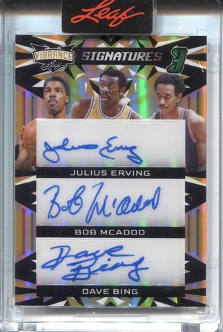 2023 Leaf Signature Series Magic Johnson Bob Mcadoo 1/1 Dual Auto