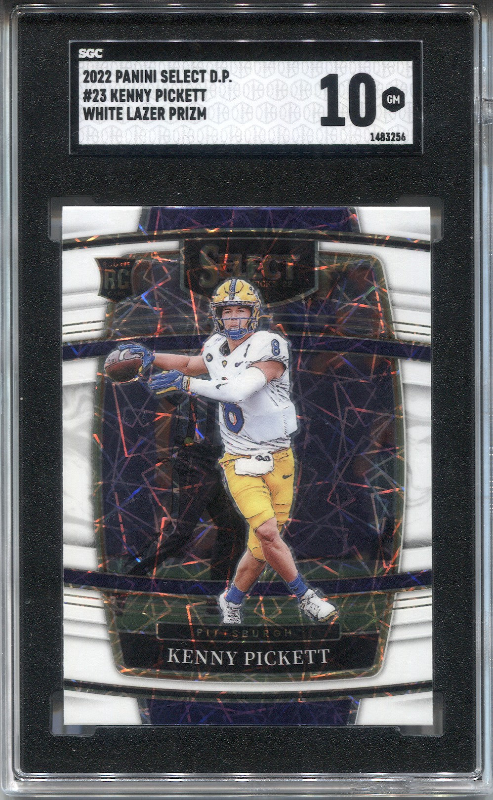 KENNY PICKETT RC 2022 Leaf Draft Retail Blaster #9 NM+-MT+ NFL Football XRC  ROOKIE