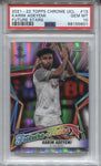 2021-22 Karim Adeyemi Topps Chrome UCL FUTURE STARS REFRACTOR PSA 10 #13 FC Salzburg 5601