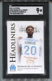 2020-21 Konrad De La Fuente Futera The Headliners ROOKIE 08/10 RC SGC 9 #MH03 FC Barcelona 6056