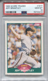 1989 Jeff Brantley Score Traded PSA 10 #101T San Francisco Giants 3413