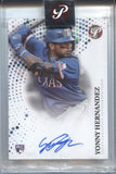 2022 Yonny Hernandez Topps Pristine ROOKIE AUTO AUTOGRAPH RC #PA-RDE Texas Rangers