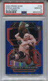 2022 "Stone Cold" Steve Austin Panini Prizm WWE BLUE 015/199 PSA 10 #192 WWE Legend 2320