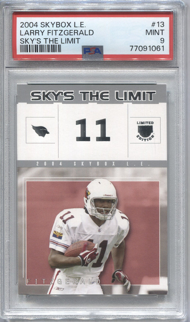 2004 Fleer Tradition Throwback Threads Jersey Larry Fitzgerald #TT