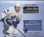 2021-22 Upper Deck O-PEE-CHEE Platinum Hobby Hockey, 8 Box Case