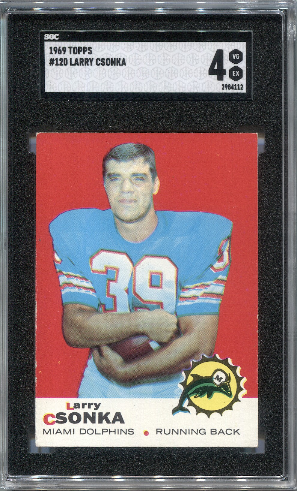 Larry Csonka - Miami Dolphins  Miami dolphins football, Miami