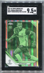 2021-22 Jordan Siebatcheu Topps Chrome UCL NIGHT VISION REFRACTOR ROOKIE 121/225 RC SGC 9.5 #181 BSC Young Boys 4384