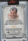 2021 James "Bonecrusher" Smith Leaf Art of Sport AUTO 21/35 AUTOGRAPH #BAJBS WBC