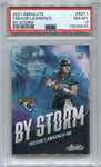 2021 Trevor Lawrence Panini Absolute BY STORM ROOKIE RC PSA 8 #BST1 Jacksonville Jaguars 5575