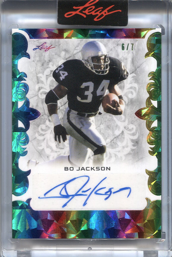 Bo Jackson - Topps Artist Autographed Cards