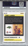2021 Trey Lance Panini Chronicles Draft Picks FLUX ROOKIE RC PSA 10 #234 San Francisco 49ers 1895