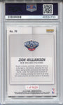 2019-20 Zion Williamson Panini Instant ROOKIE RC PSA 10 #76 New Orleans Pelicans 4733