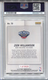 2019-20 Zion Williamson Panini Instant ROOKIE RC PSA 9 #76 New Orleans Pelicans 4770