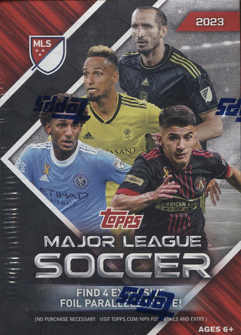 *NEW* 2023 Topps MLS Major League Soccer, Blaster Box