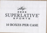 2023 Leaf Superlative Multi-Sport, 10 Box Case