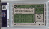 2023 Brett Baty Topps Heritage ROOKIE REAL ONE AUTO AUTOGRAPH RC PSA 9 #ROA-BBY New York Mets 2275