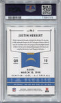 2020 Justin Herbert Panini Chronicles ROOKIE RC PSA 8 #PA3 Los Angeles Chargers 1123