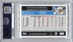 2005 Peyton Manning Topps TURN BACK THE CLOCK PSA 10 #5 Indianapolis Colts HOF 0519