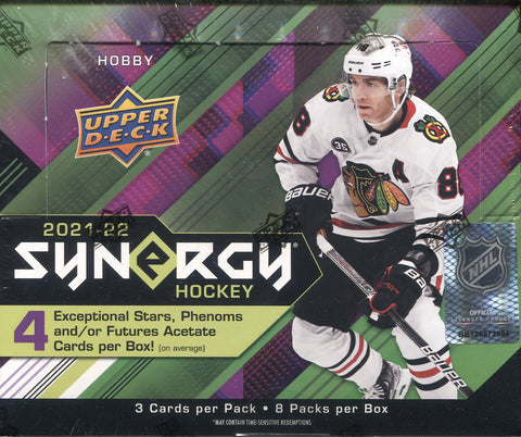 *NEW* 2021-22 Upper Deck Synergy Hockey, Box