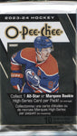 2023-24 Upper Deck O-Pee-Chee Hockey Hobby, Pack