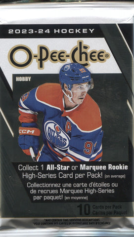 2023-24 Upper Deck O-Pee-Chee Hockey Hobby, Pack