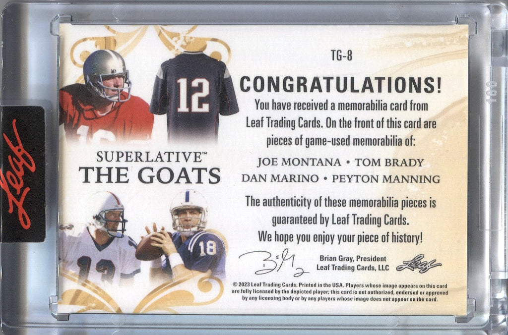 6 Pc Tom Brady 